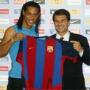 ronaldinho il a bien fait daller den cette equipe.....  vous en pensé koi?????